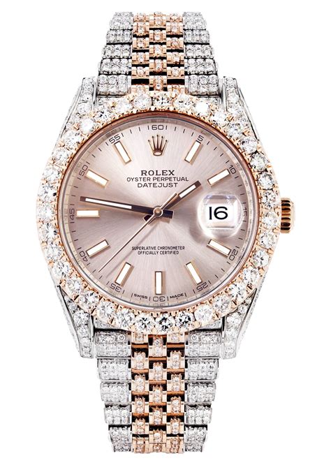 rolex rose gold two tone